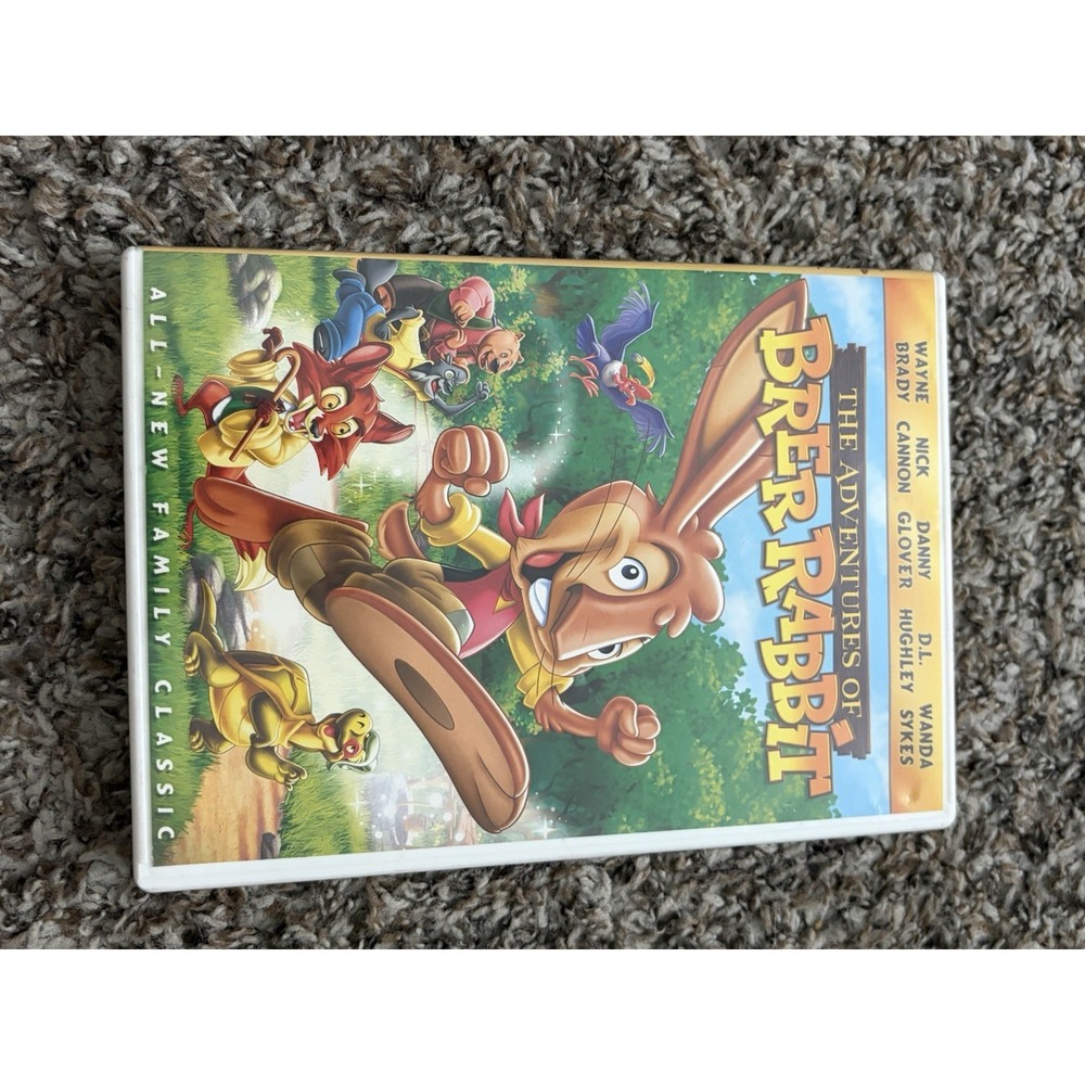 The Adventures of Brer Rabbit [DVD] Animated Kids Movie Wayne Brady Nick Cannon